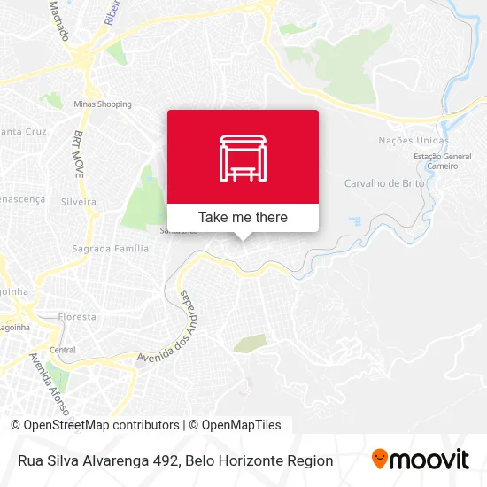 Rua Silva Alvarenga 492 map