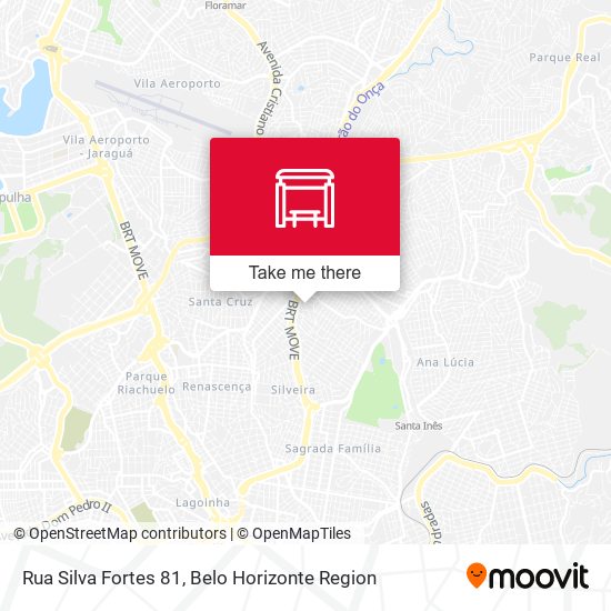 Mapa Rua Silva Fortes 81