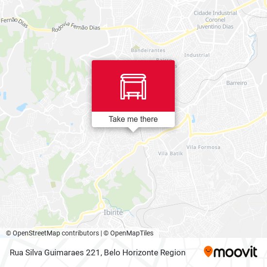 Rua Silva Guimaraes 221 map