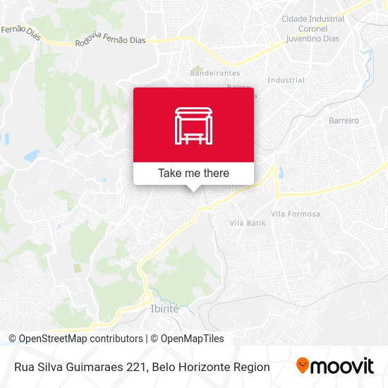 Rua Silva Guimaraes 221 map