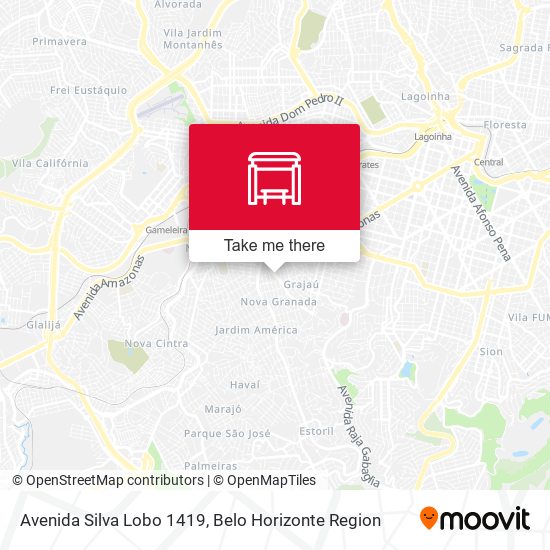 Avenida Silva Lobo 1419 map