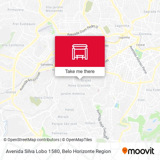 Avenida Silva Lobo 1580 map