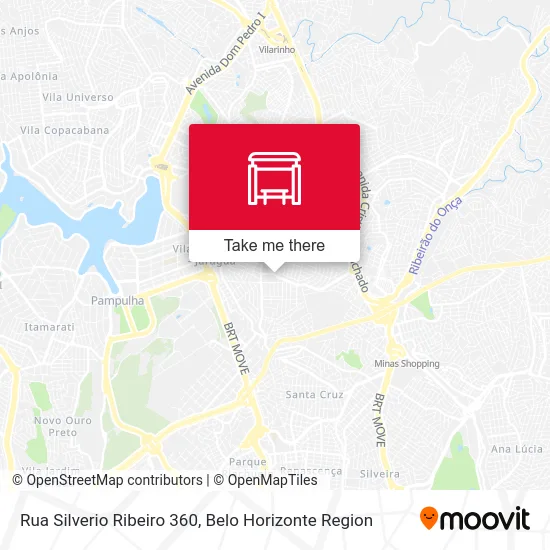 Rua Silverio Ribeiro 360 map