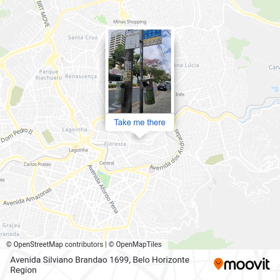 Avenida Silviano Brandao 1699 map