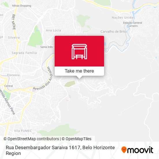 Rua Desembargador Saraiva 1617 map