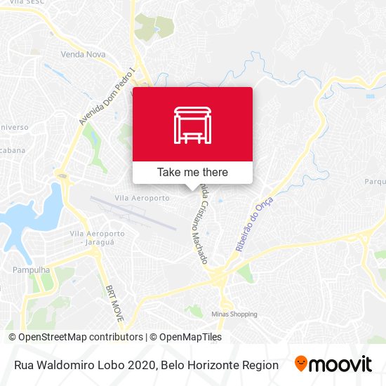 Mapa Rua Waldomiro Lobo 2020