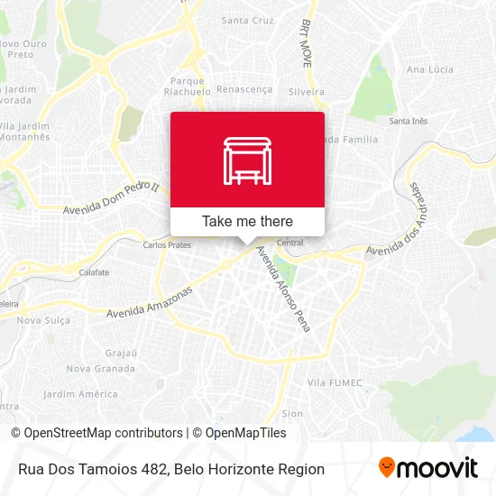 Rua Dos Tamoios 482 map