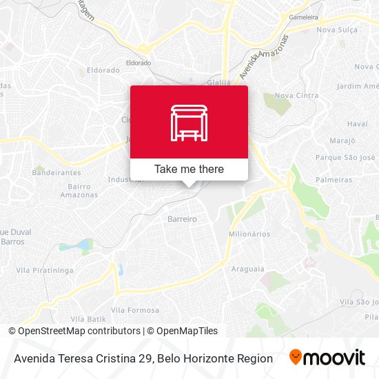 Avenida Teresa Cristina 29 map