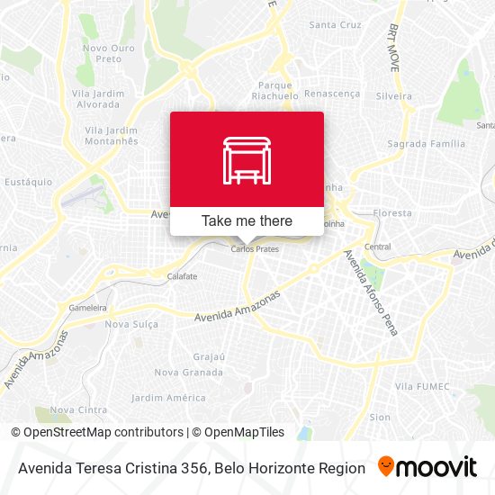 Avenida Teresa Cristina 356 map