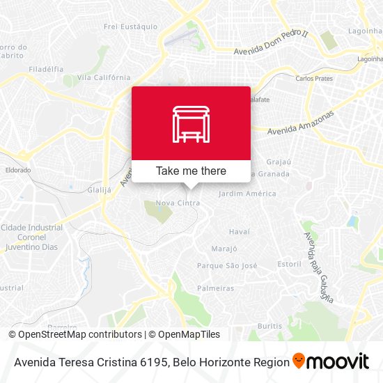 Avenida Teresa Cristina 6195 map