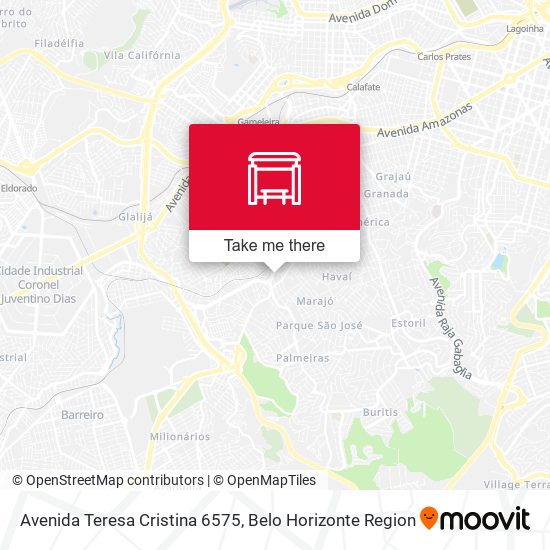Avenida Teresa Cristina 6575 map