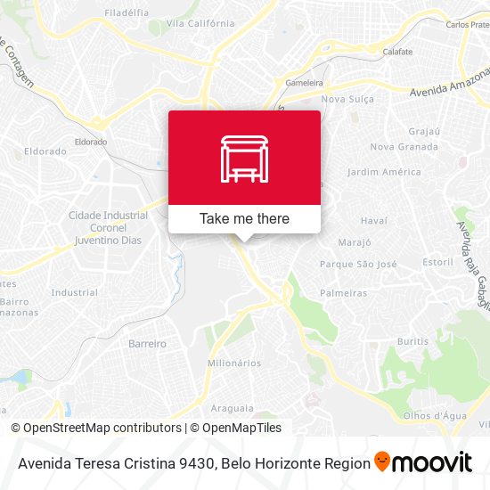 Avenida Teresa Cristina 9430 map