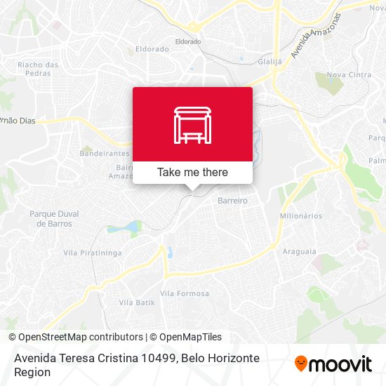 Avenida Teresa Cristina 10499 map