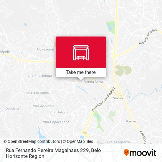 Rua Fernando Pereira Magalhaes 229 map