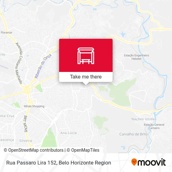 Rua Passaro Lira 152 map