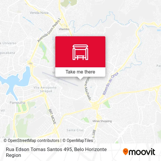 Rua Edson Tomas Santos 495 map