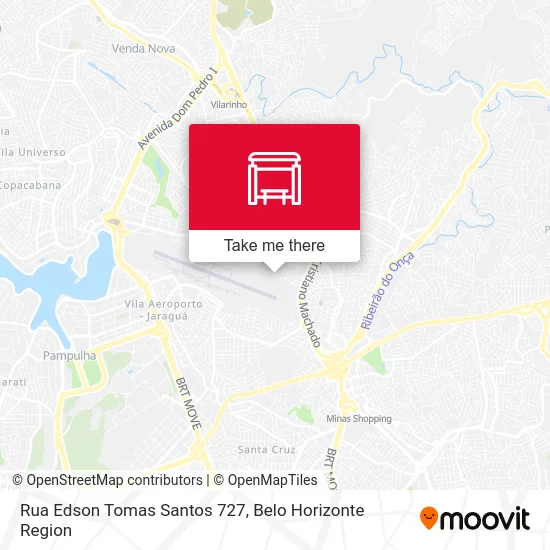 Rua Edson Tomas Santos 727 map