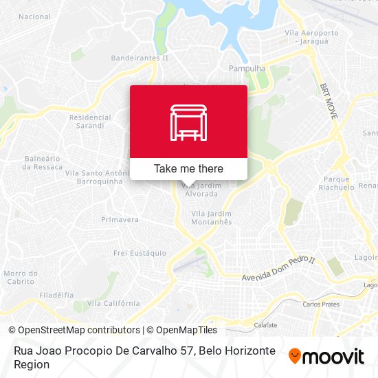 Rua Joao Procopio De Carvalho 57 map