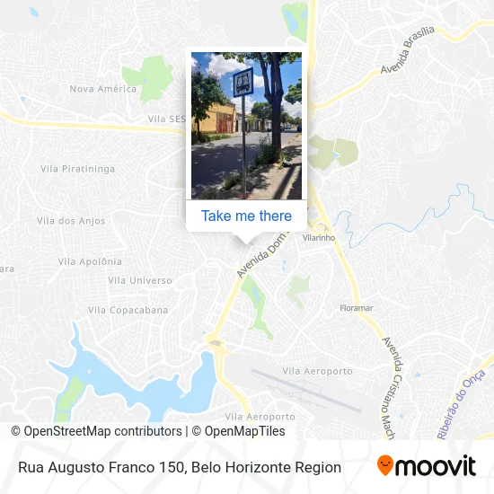 Rua Augusto Franco 150 map