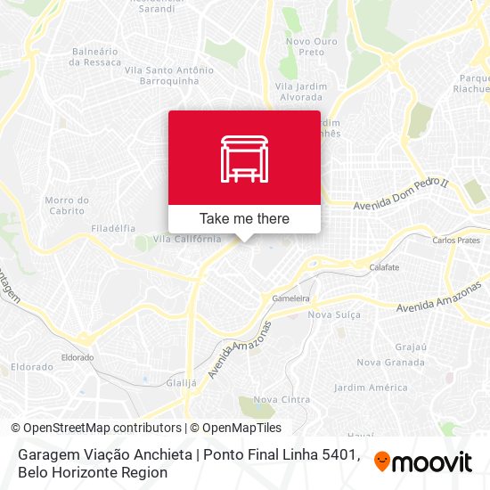 Garagem Viação Anchieta | Ponto Final Linha 5401 map