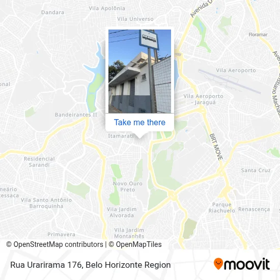 Rua Urarirama 176 map