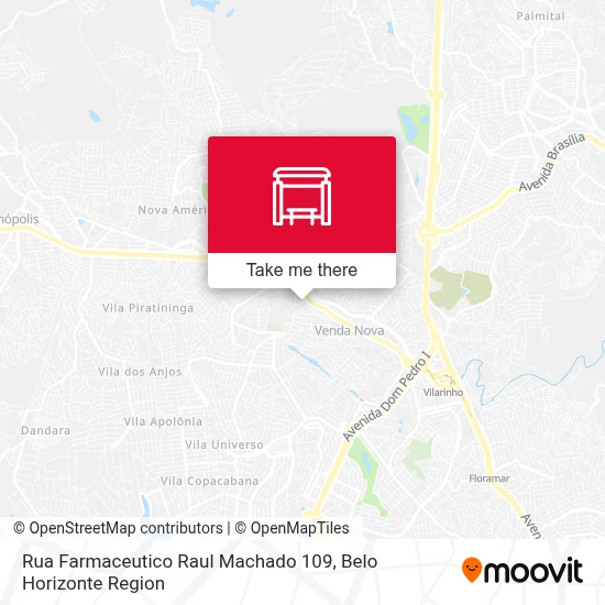 Rua Farmaceutico Raul Machado 109 map