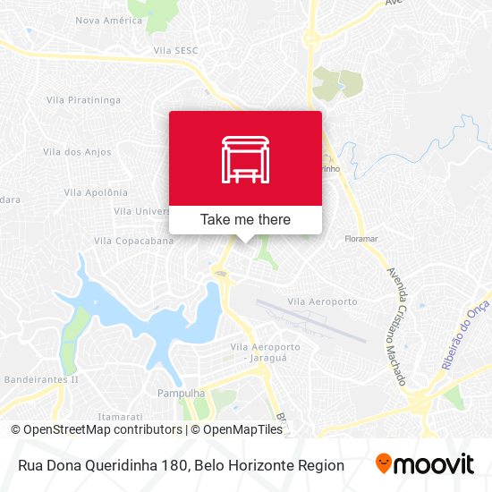 Rua Dona Queridinha 180 map