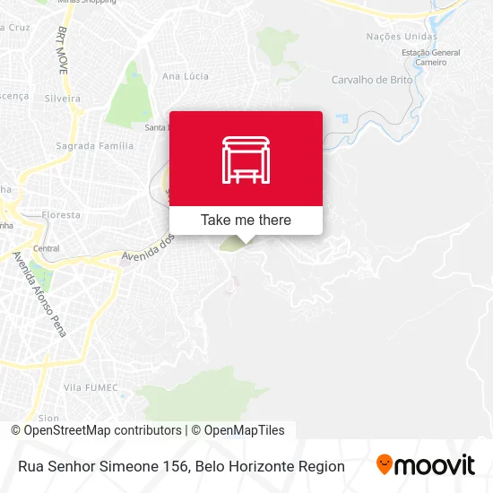 Rua Senhor Simeone 156 map