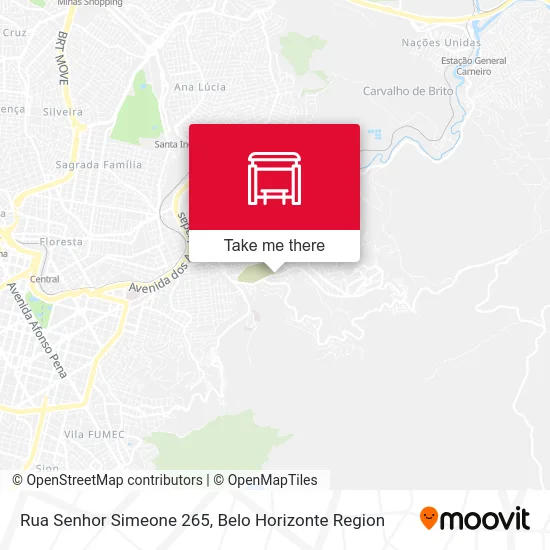 Rua Senhor Simeone 265 map