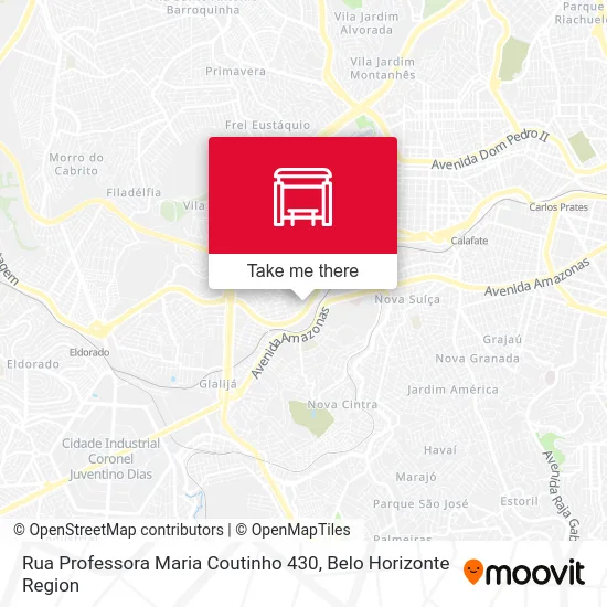 Rua Professora Maria Coutinho 430 map
