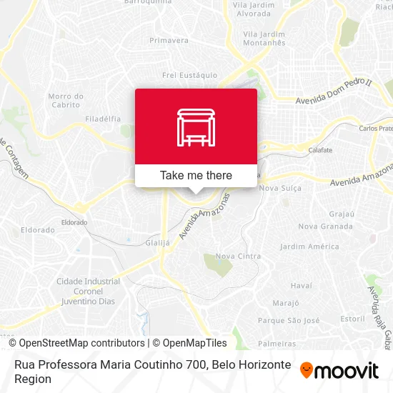 Rua Professora Maria Coutinho 700 map