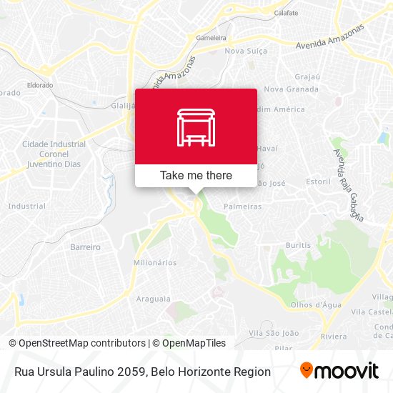 Rua Ursula Paulino 2059 map