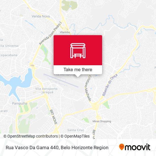 Rua Vasco Da Gama 440 map