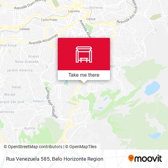 Rua Venezuela 585 map