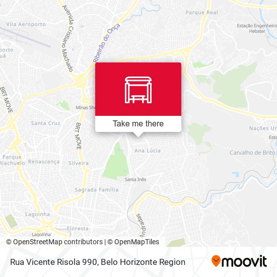 Rua Vicente Risola 990 map