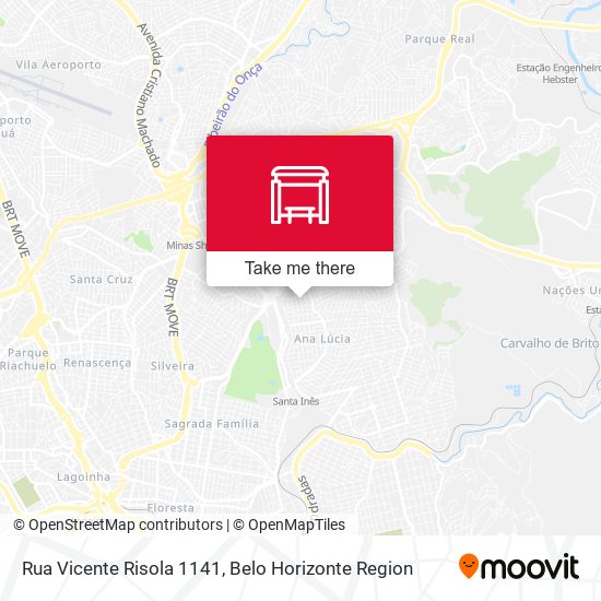 Rua Vicente Risola 1141 map