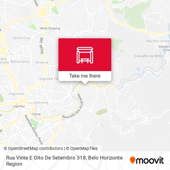 Rua Vinte E Oito De Setembro 318 map