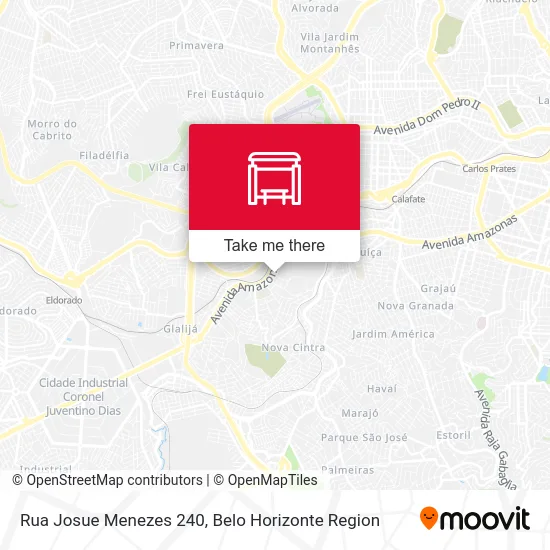 Rua Josue Menezes 240 map