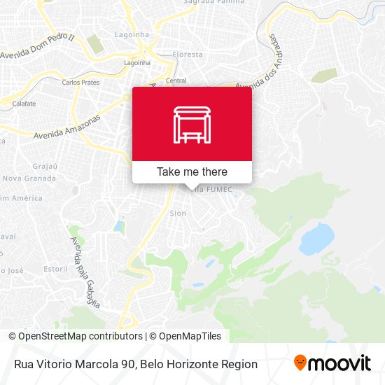 Rua Vitorio Marcola 90 map