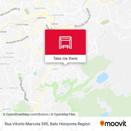Rua Vitorio Marcola 590 map
