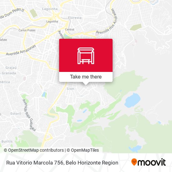 Rua Vitorio Marcola 756 map