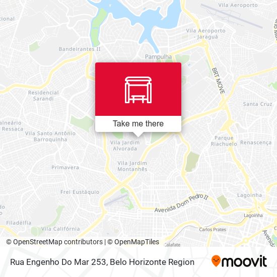 Rua Engenho Do Mar 253 map
