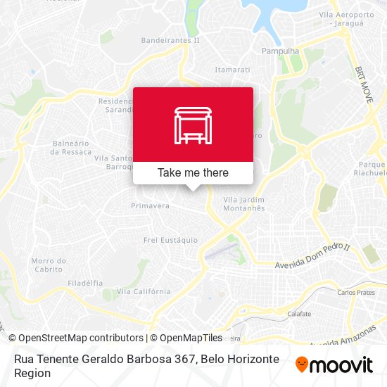 Mapa Rua Tenente Geraldo Barbosa 367