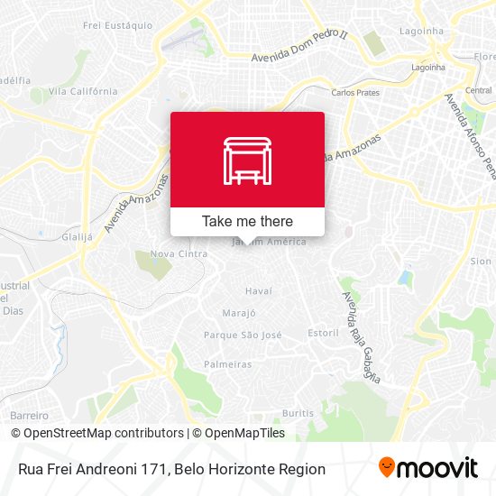 Rua Frei Andreoni 171 map