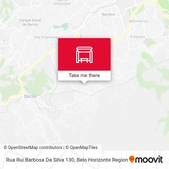 Rua Rui Barbosa Da Silva 130 map