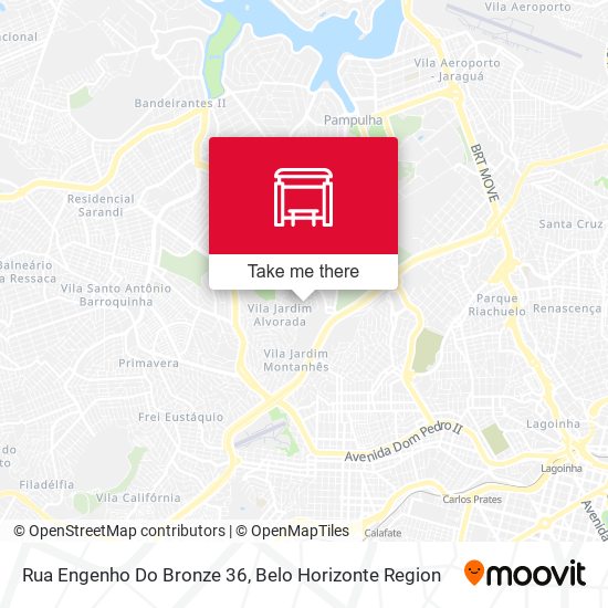 Rua Engenho Do Bronze 36 map