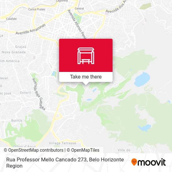 Rua Professor Mello Cancado 273 map