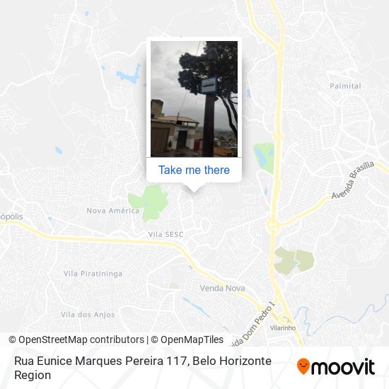 Rua Eunice Marques Pereira 117 map