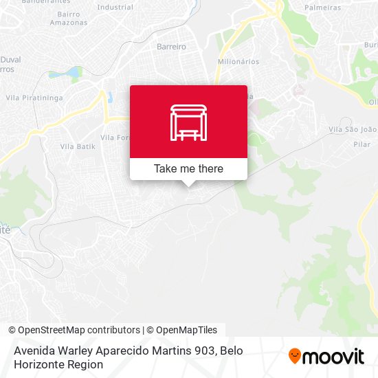 Avenida Warley Aparecido Martins 903 map