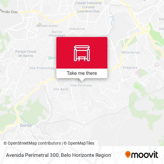 Avenida Perimetral 300 map